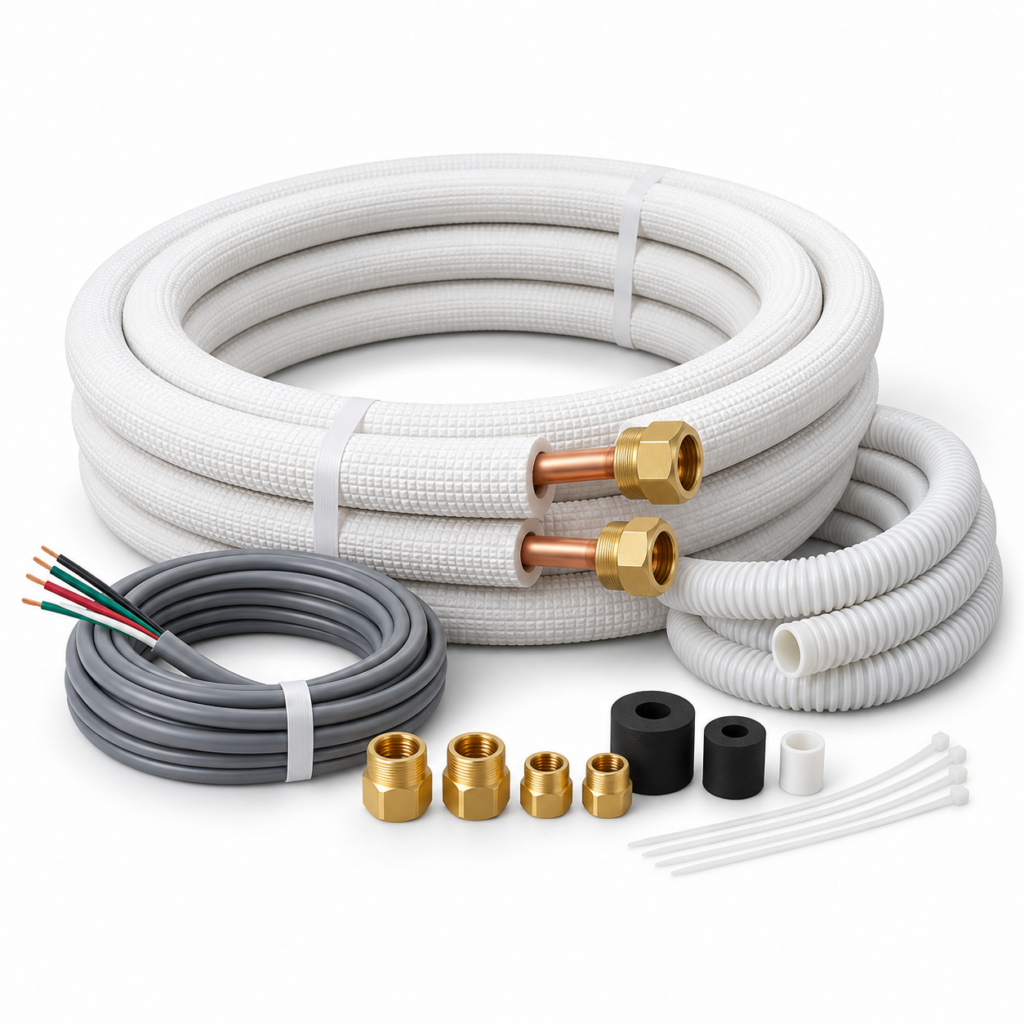 Pipe Kit & Comms Cable, up to 15 m